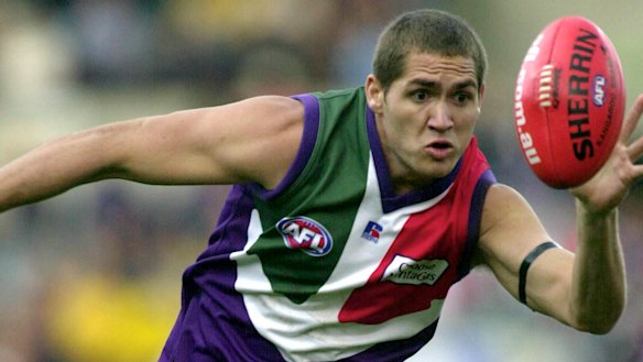 Des Headland during his playing days.