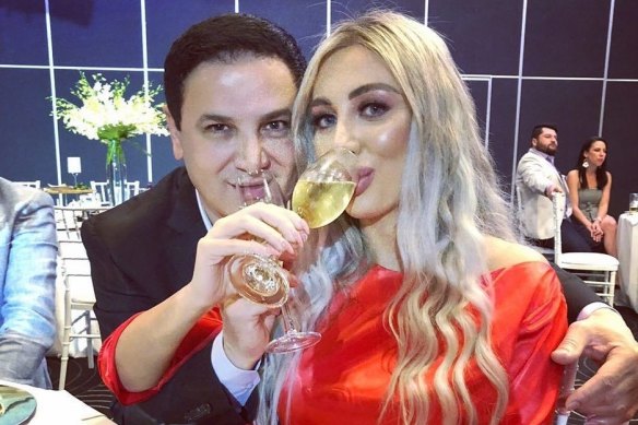 Jean Nassif and his wife Nissy pictured on Instagram.