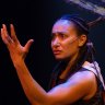 Is this a dagger I see before me? Mel Ree in the title role of La Boite’s Macbeth.