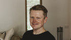 Keith Wolahan photographed at home in Warranwood, Victoria. .