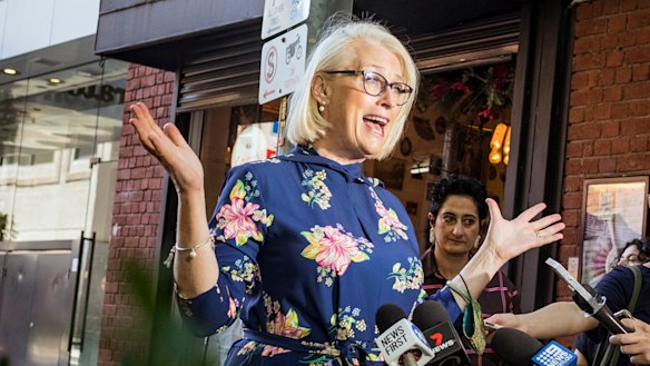 Lord mayor Sally Capp announces the City of Melbourne's plans for New Year's Eve. 