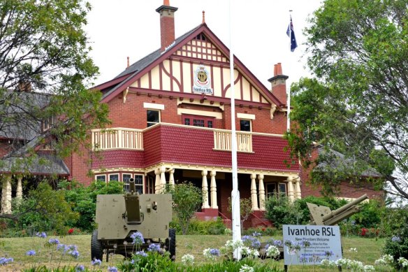 The mansion, Clairvue, pictured shortly before the 2017 fire.