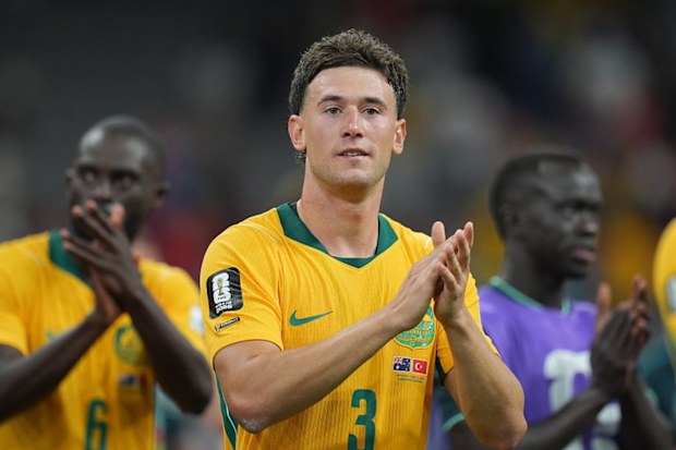 Circati celebrates after Australia’s victory over Turkiye