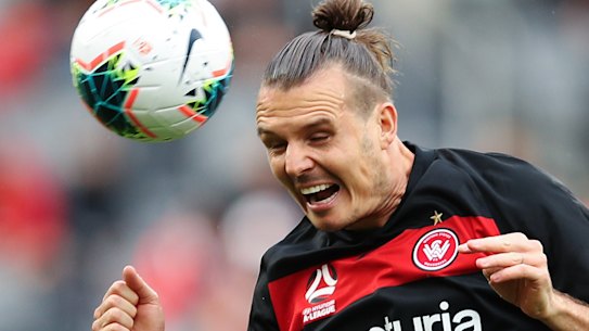 Alexander Meier, who joined Western Sydney last month, looked desperately short of match fitness in their A-League opener.