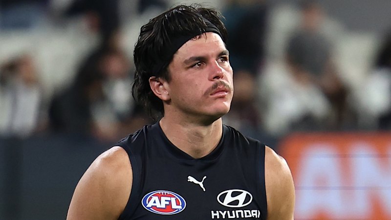 Carlton say Elijah Hollands has been admitted to hospital
