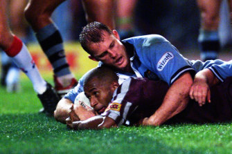 Tuqiri's 18-point record on that famous night in Brisbane remains a Queensland Origin record.