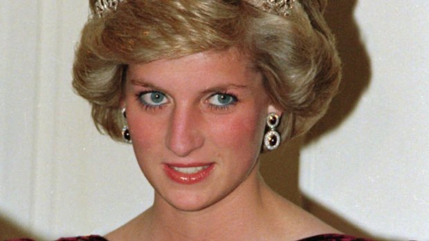 Princess Diana wears the Spencer tiara at Government House in Adelaide in 1985.