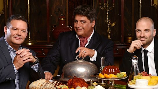 MasterChef Australia judges Gary Mehigan, Matt Preston and George Calombaris.