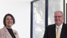 Teachers Mutual chairman Maree O’Halloran and CEO Steve James have overseen home loan growth at four times system.
