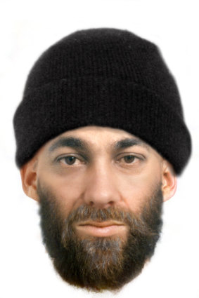 A facefit issued by ACT Policing of man who approached two children at a Belconnen area primary school on Friday 17 August, 2018.