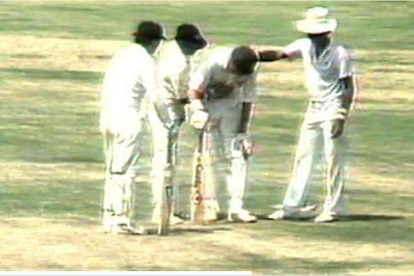 Jones' double century in the sweltering Indian heat has gone down in history as one of the most courageous of all time.