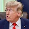 US President Donald Trump speaks in the Oval Office on Friday (AEST).