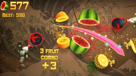 Fruit Ninja is back and free of ads in the “App Store Greats” section of Apple Arcade.