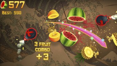 Fruit Ninja가 돌아 왔고 섹션에서 광고가 없습니다. 