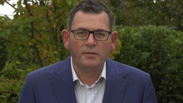 Premier Daniel Andrews: School restrictions could be reviewed.