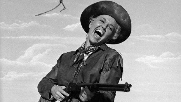Doris Day in Calamity Jane.