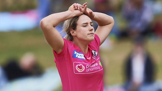 Doubt: Sydney Sixers all-rounder Ellyse Perry.