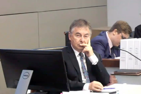 Commissioner Walter Sofronoff, KC, is leading the inquiry into forensic DNA testing in Queensland.