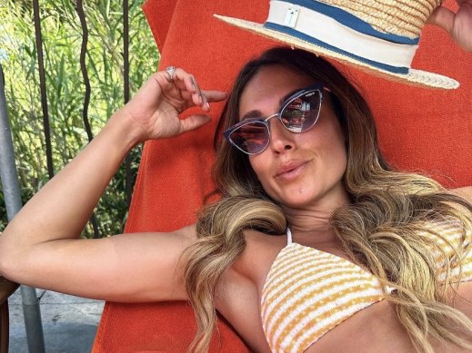 Busy in Europe: New Real Housewives of Sydney star Victoria Montano is missing in action.