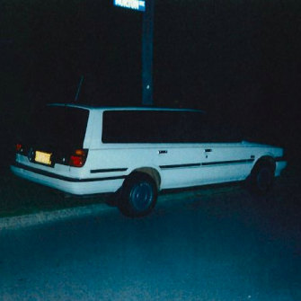 A photo of the Toyota Camry the state alleges Mr Edwards drove around the time of Sarah Spiers' murder. 