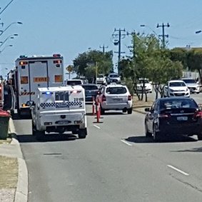 Police have and emergency services at the scene in Tuart Hill.