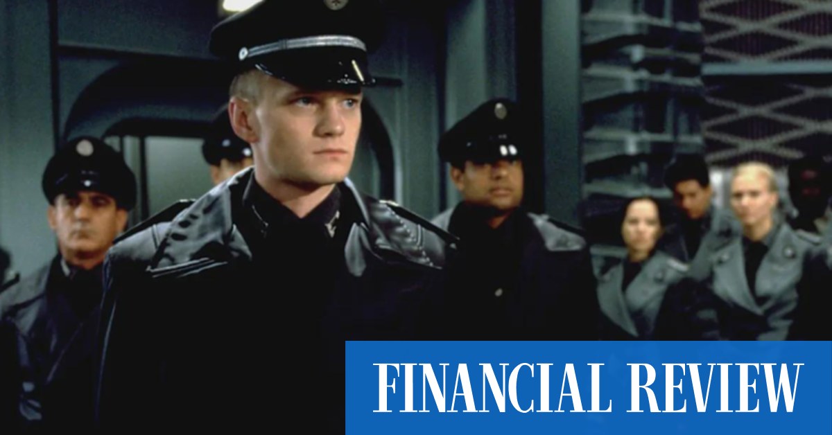 afr.com - Benedict Smith - Trump unveils Space Force uniform inspired by Nazi-aesthetic film