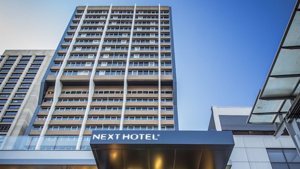 The Next Hotel emerged from a $50 million refurbishment in 2014.