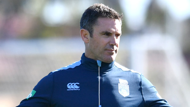 Trust: Brad Fittler has gone with his gut with team selections for Perth.