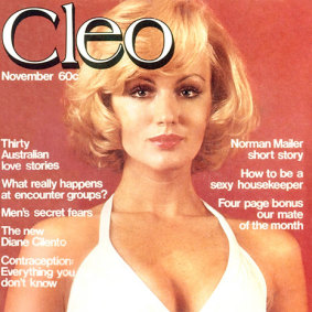 Cleo magazine with tips for young women.