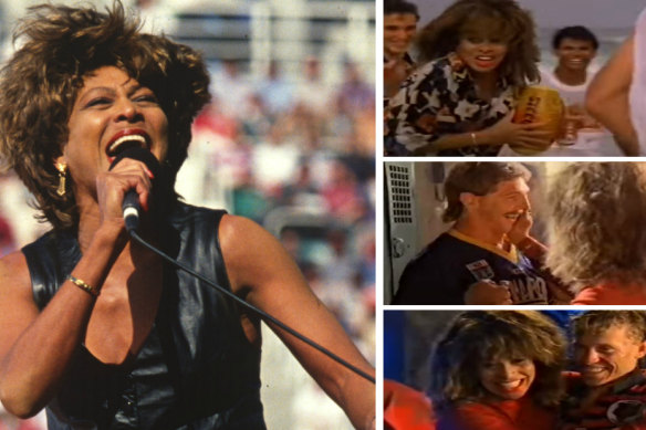 Tina Turner holds a special place in the hearts of league fans.