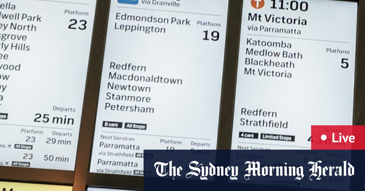 Sentenza su Ghislaine Maxwell;  I treni di Sydney continuano lo sciopero industriale;  Divulgazione del risultato del censimento 2021;  Anthony Albanese al vertice della NATO;  Manifestanti accusati contro il blocco dell’Australia, al via le indagini sul lavoro di Barillaro a New York
