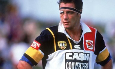 Mark Geyer in the 1996 jersey for the Western Reds.