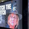 Trucks featuring the controversial slogan have been travelling around Melbourne since May. 
