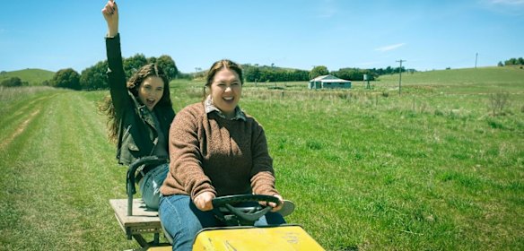 Natalie Abbott and Charlotte MacInnes in The Deb.