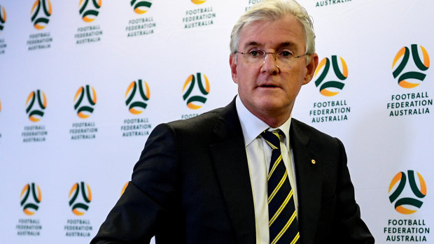 So long: Former Football Federation Australia chair Steven Lowy.