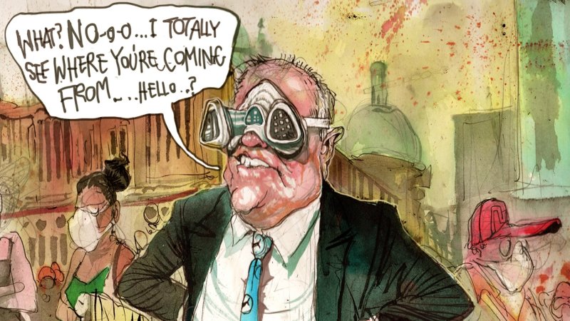 Bystander Morrison smoked out on bushfire politics - The Australian Financial Review