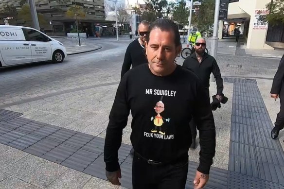 Perth bikie Troy Mercanti has had rape and assault charges against him dropped.
