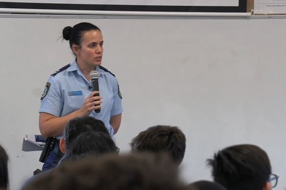 NSW Police visited more than 100 schools under Operation Amarok to teach students about coercive control.