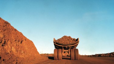 A lift in the iron ore price will add billions to the federal budget. 