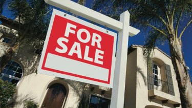 Listings have declined sharply in the property slump.