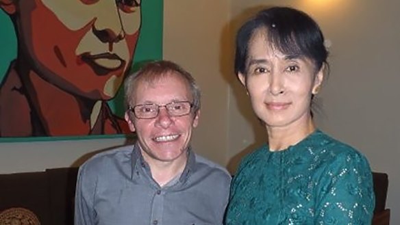 Sean Turnell has long provided advice to Myanmar’s elected leader Aung San Suu Kyi. 