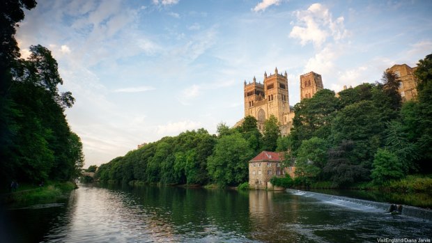 Durham Cathedral, one of the filming locations for the Harry Potter movies.