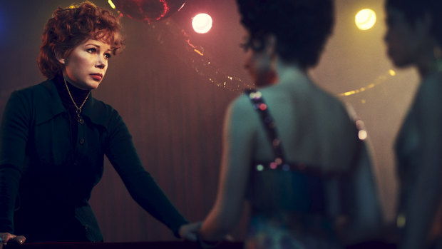 Michelle Williams as dancer Gwen Verdon in a scene from Fosse/Verdon.