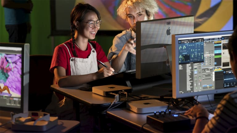 The new Mac Mini is a tiny computer that could be put to a range of uses.