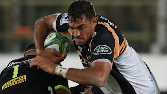The Brumbies struggled to build any momentum against the Hurricanes on Friday night.