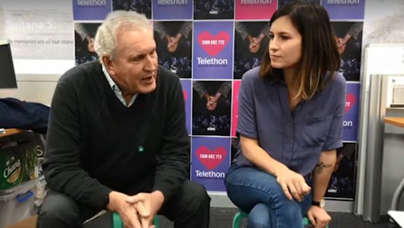 Dr Chris Higgins (pictured with musician daughter Missy) kept working although he had the symptoms of a mild cold, which later turned out to be COVID-19.