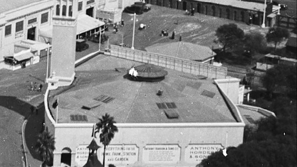 Photo shows the Byron Kennedy Hall at the Entertainment Quarter at Moore Park. The SCG Trust wants to use the heritage building for offices. 
