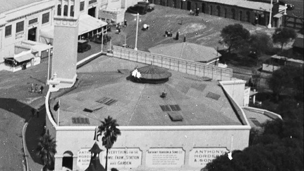 Photo shows the Byron Kennedy Hall at the Entertainment Quarter at Moore Park. The SCG Trust wants to use the heritage building for offices. 