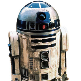 R2D2 from Star Wars.