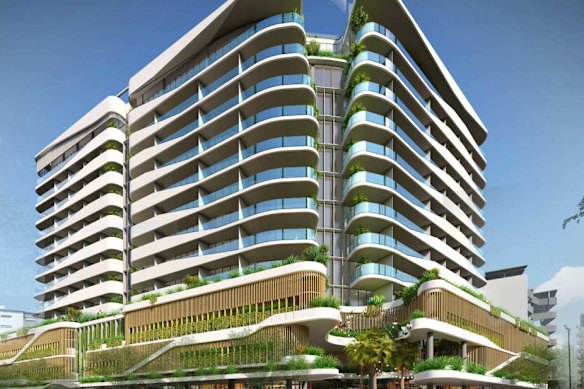 The exterior of Avani Mooloolaba.